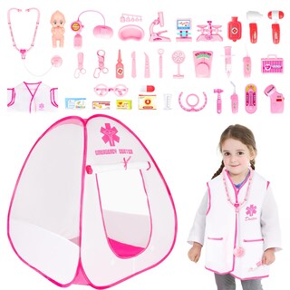 Foto 7 | Foto 7 | Kit Médico Y Juguete De Dentista Play Tent Deao Para Niños, 35 Unidades - Venta Internacional.