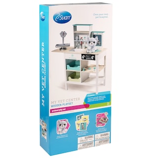 Foto 6 | Foto 6 | Set De Juego Pretend Pet Hospital Vet Center Con Gato De Juguete Y Acceso. - Venta Internacional.