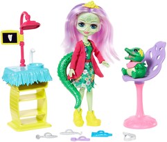 Set de Juego Mattel Enchantimals Vamos al Dentista con Cocodrilo Andie - Venta Internacional