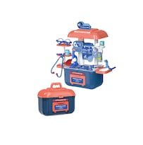 Juguetes De Doctor Medicina Rol Para Niños Con Caja 33 Pcs, Blanco/azul