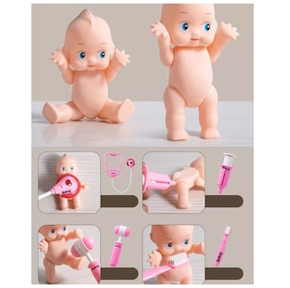 Foto 4 | Foto 4 | Kit De Juguetes De Doctor Para Niños, 70 Piezas, Belug Rosa