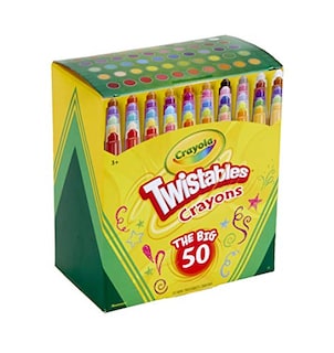 Foto 2 | Foto 2 | Venta Internacional- Crayola Twistables Crayons Juego Para Colorear, Actividades En Interiores Para Niños En Casa, 50 Count