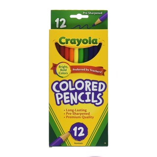 Foto 1 | Foto 1 | Venta Internacional- Crayola 68-4012 Lápices De Colores, 12 Unidades, Paquete De 3, Colores Surtidos