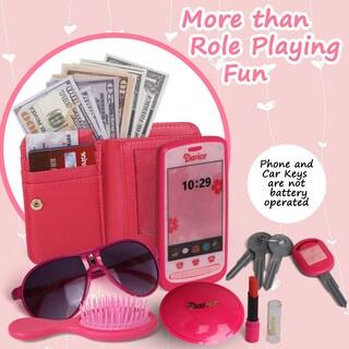 Foto 2 | Foto 2 | Monedero Pretend Play Purse Darice con Accesorios para Niñas - Venta Internacional