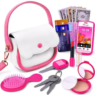 Foto 1 | Foto 1 | Monedero De Juguete Gjzz Play Para Niñas Con Set De Maquillaje De 3 A 7 Años - Venta Internacional.