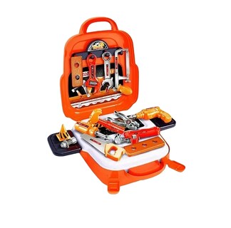 Foto 1 | Foto 1 | Herramientas de Juguete BELUG color Naranja con Mochila para Niños 22 PZAS