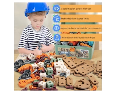 Foto 4 | Foto 4 | Juguete Xtellar Herramientas Niño Accesorios Infantil 144 Pcs Y Caja