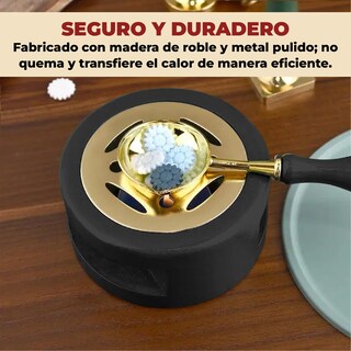 Foto 4 | Foto 4 | Mini Calentador de Cera con Cuchara Para Sellos color Café