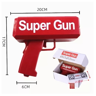 Foto 5 | Foto 5 | Pistola Lanza Billetes Cash Money Super Gun Juguete Boda