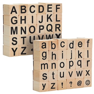 Foto 1 | Foto 1 | Juego De Sellos De Goma Sustainable Greetings Con Alfabeto De 60 Piezas - Venta Internacional.