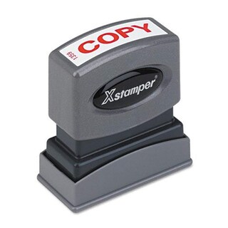 Foto 1 | Foto 1 | Copia De Mensaje De Título A Un Color De Stamp Xstamper, Color Rojo (1359) - Venta Internacional.