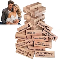 Bloque Apilable Lust Tower Para Adultos, 48 Unidades, Para Parejas - Venta Internacional.