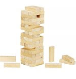 Juego De Jenga Clásico De Bloques De Madera Eo Safe Imports Esi-8899 Beige