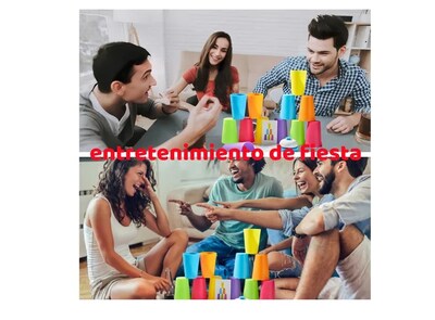 Foto 2 | Foto 2 | Xtellar Juego De Mesa Apilable – Experiencia Lúdica Para 2 Jugadores Con Vasos Portátiles Y Duraderos