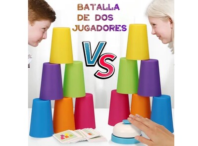 Foto 3 | Foto 3 | Xtellar Juego De Mesa Apilable – Experiencia Lúdica Para 2 Jugadores Con Vasos Portátiles Y Duraderos