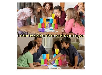 Foto 4 | Foto 4 | Xtellar Juego De Mesa Apilable – Experiencia Lúdica Para 2 Jugadores Con Vasos Portátiles Y Duraderos