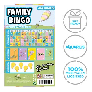 Foto 7 | Foto 7 | Juego De Bingo Aquarius ¡oh Los Lugares A Los Que Irás! Familia - Venta Internacional.