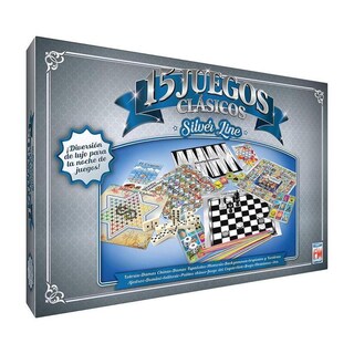 Foto 1 | Foto 1 | Juego De Mesa Silver 15 Juegos Clásicos Fotorama