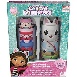 Foto 3 | Foto 3 | Venta Internacional - Paquete de 2 Rompecabezas de 48 Piezas Gabby's Dollhouse