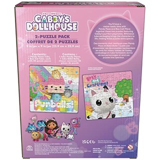 Foto 5 | Foto 5 | Venta Internacional - Paquete de 2 Rompecabezas de 48 Piezas Gabby's Dollhouse