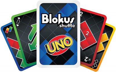 Foto 4 | Foto 4 | Venta Internacional - Juego De Mesa De Estrategia Blokus Shuffle: Uno Edition