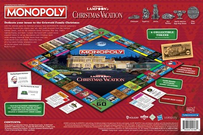 Foto 4 | Foto 4 | Venta Internacional - Juego De Mesa Usapoly Monopoly National Lampoons Christmas Vac