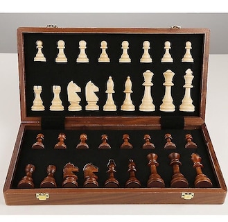 Foto 4 | Foto 4 | Venta Internacional - Juego De Ajedrez Plegable De Madera De 39 Cm