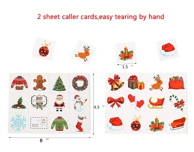 Foto 3 | Foto 3 | Venta Internacional - Set Navideño De Bingo Y Manualidades Miss Fantasy Para 24 Niños