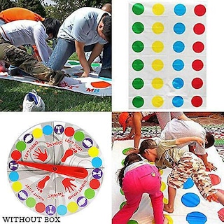 Foto 3 | Foto 3 | Venta Internacional - Alfombrilla Corporal Clásica Para Niños Twister Game Moves With Family 2