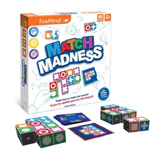 Foto 1 | Foto 1 | Juego De Mesa Foxmind Match Madness Dual Mode Reconocimiento Visual - Venta Internacional.