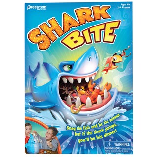 Foto 2 | Foto 2 | Game Pressman Shark Bite Roll Die Fish, Coloridas Criaturas Marinas - Venta Internacional.