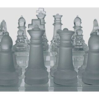 Foto 4 | Foto 4 | Juego De Ajedrez Crystal Big De 35 X 35 Cm Con Base De Espejo Aa08 - Venta Internacional.