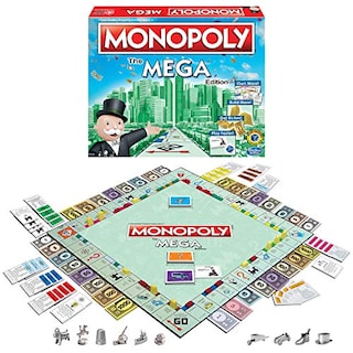 Foto 1 | Foto 1 | Juegos De Movimientos Ganadores: Monopoly The Mega Edition P - Venta Internacional.