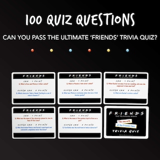 Foto 2 | Foto 2 | Juego de Preguntas y Respuestas Programa de Televisión Paladone Friends con 100 Preguntas - Venta Internacional