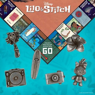 Foto 4 | Foto 4 | Juego de Monopoly Lilo & Stitch de Disney - Versión tropical para 2-6 jugadores