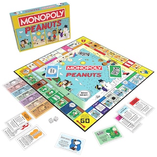 Foto 1 | Foto 1 | Juego de Mesa Monopoly Peanuts Snoopy Sled - Edición Coleccionista