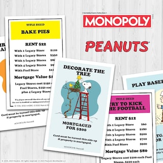 Foto 6 | Foto 6 | Juego de Mesa Monopoly Peanuts Snoopy Sled - Edición Coleccionista