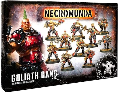 Foto 1 | Foto 1 | Miniature Games Workshop Necromunda Goliath Gang con 10 Bases - Venta Internacional
