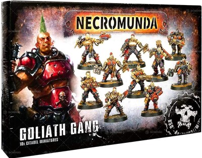 Foto 2 | Foto 2 | Miniature Games Workshop Necromunda Goliath Gang con 10 Bases - Venta Internacional