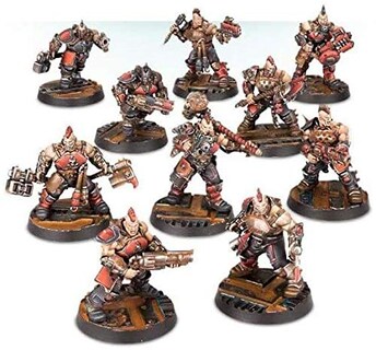 Foto 6 | Foto 6 | Miniature Games Workshop Necromunda Goliath Gang con 10 Bases - Venta Internacional