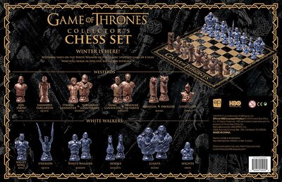 Foto 3 | Foto 3 | Set de Ajedrez Usaopoly Juego de Tronos para Coleccionistas - Venta Internacional