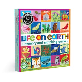 Foto 1 | Foto 1 | Juego De Memoria Y Combinación Eeboo Life On Earth 24 Pairs 3+ - Venta Internacional