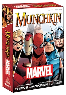 Foto 1 | Foto 1 | Juego de Cartas Usapoly Munchkin Marvel Edition- Venta Internacional
