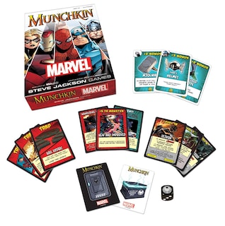 Foto 2 | Foto 2 | Juego de Cartas Usapoly Munchkin Marvel Edition- Venta Internacional