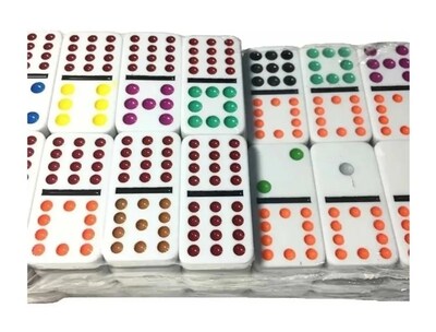 Foto 6 | Foto 6 | Domino Game Chancho 12 Con 91 Piezas En Caja De Metal - Venta Internacional