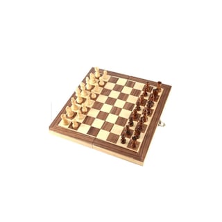 Foto 1 | Foto 1 | Juego De Ajedrez Internacional De Madera De 30x30 Cm - Venta Internacional.
