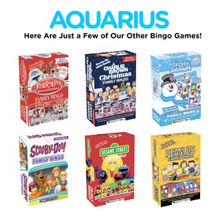 Foto 6 | Foto 6 | Juego de Bingo Aquarius Frosty The Snowman Family con 18 Cartas - Venta Internacional