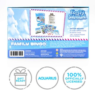 Foto 7 | Foto 7 | Juego de Bingo Aquarius Frosty The Snowman Family con 18 Cartas - Venta Internacional