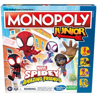 Foto 1 | Foto 1 | Juego de Mesa Hasbro Gaming Monopoly Junior Marvel Spidey 5+ - Venta Internacional