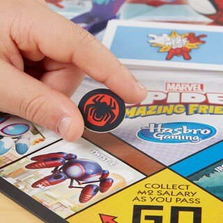 Foto 4 | Foto 4 | Juego de Mesa Hasbro Gaming Monopoly Junior Marvel Spidey 5+ - Venta Internacional